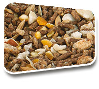 produtos aguia ração triturada banana